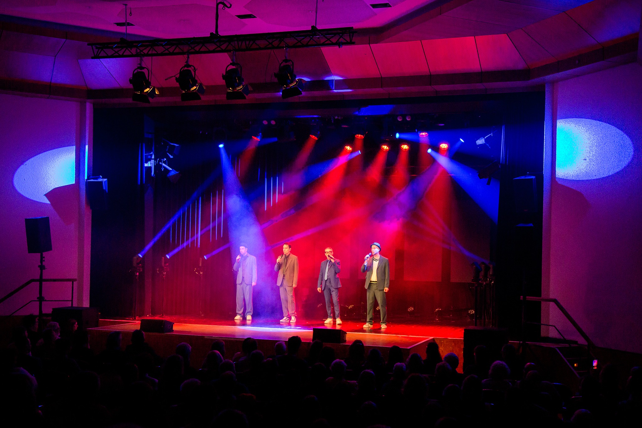 Reichswaldhalle Feucht – Innenansicht